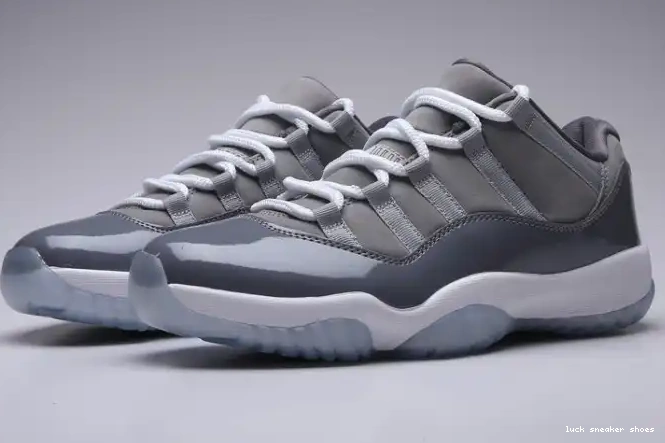 Rep LUCY Air 11 Cool 528895-003 Jordan Grey Low 0508